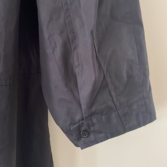 🇨🇦🎀 Judith & Charles black v neck sheath dress 3/4 sleeves 2 - Picture 11 of 16